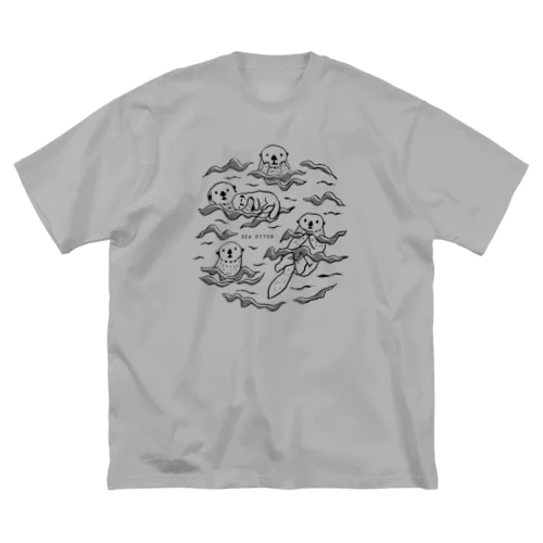 ぷかぷかラッコ ビッグシルエットTシャツ