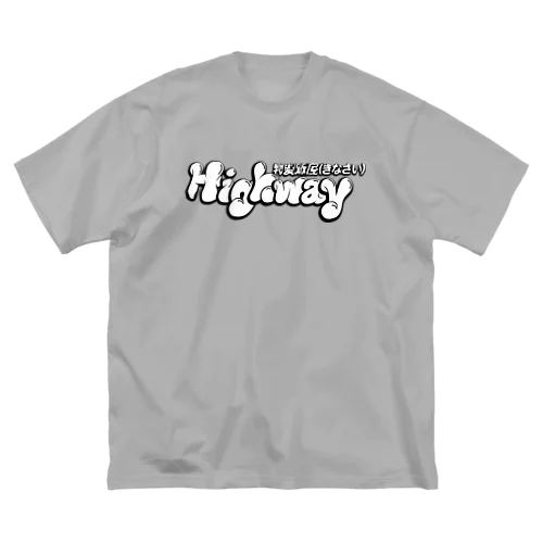 Marshmallow_Highway ビッグシルエットTシャツ