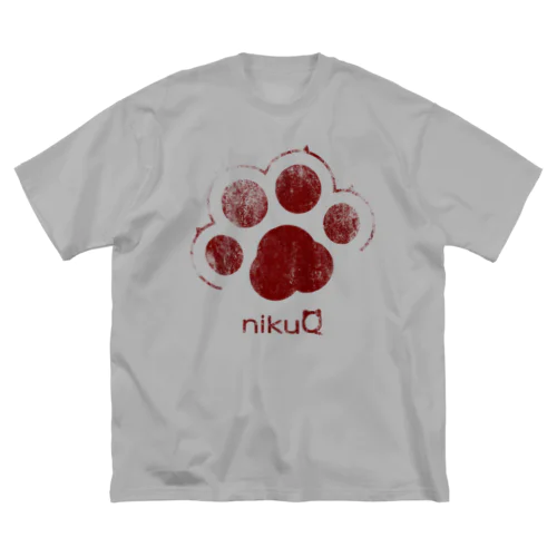 肉球をモチーフにしたオリジナルブランド「nikuQ」（猫タイプ）です ビッグシルエットTシャツ