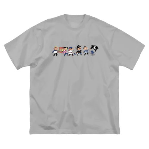 かわいいパイレーツ ビッグシルエットTシャツ