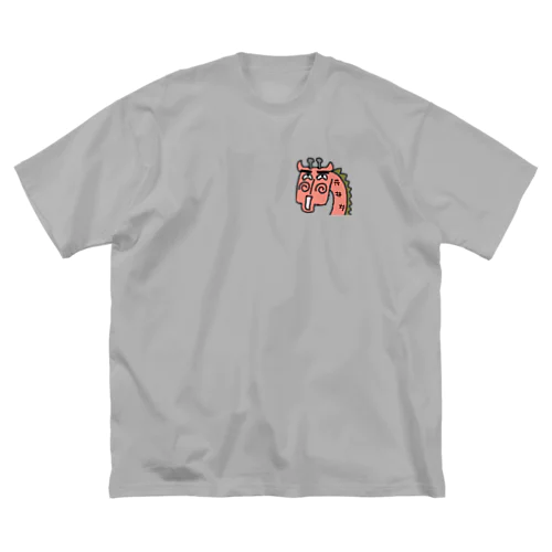 きりんが「うっそ～」 ビッグシルエットTシャツ