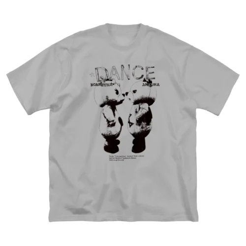 DANCE black ビッグシルエットTシャツ