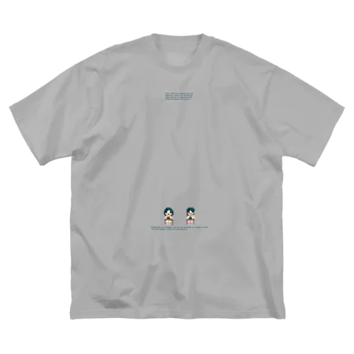 「テレグラキ」ドットデザイン Big T-Shirt