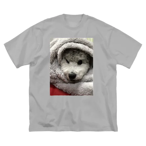 巻かれた犬 ビッグシルエットTシャツ