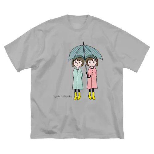 よりことみちこ ビッグシルエットTシャツ