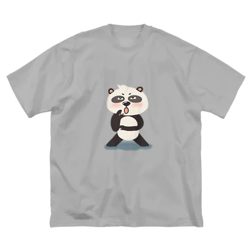 かなでパンダ ビッグシルエットTシャツ