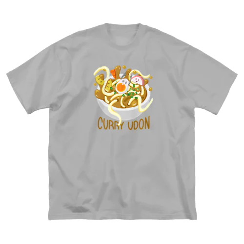 カレーうどんドボン 262 ビッグシルエットTシャツ