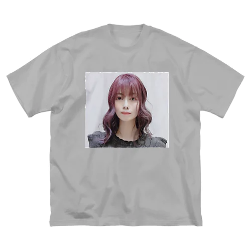 ワインレッドの女 Big T-Shirt