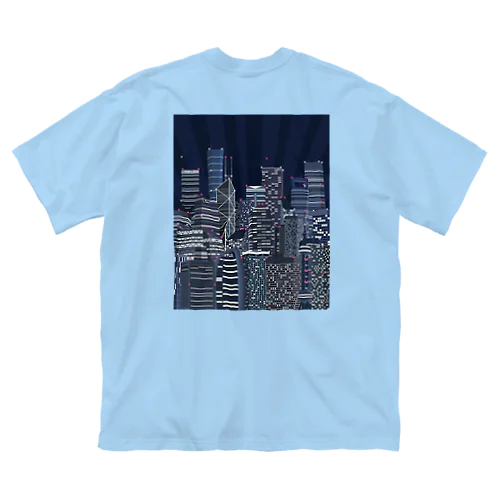 サイバー都市 (中国) ビッグシルエットTシャツ