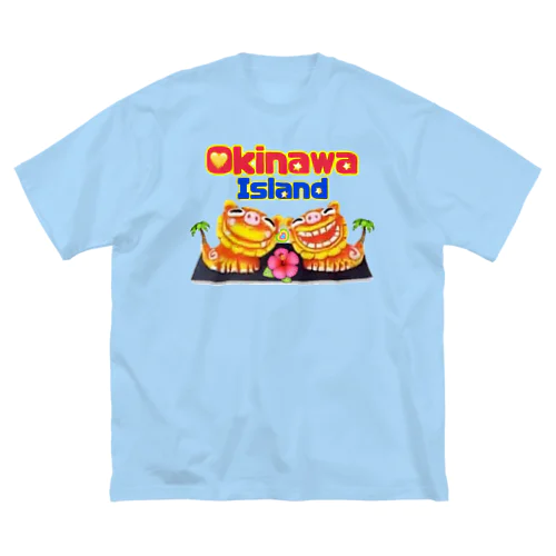 沖縄🌴アイランド 루즈핏 티셔츠