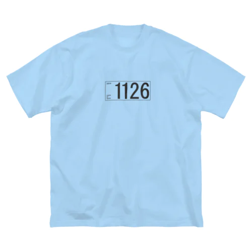 1126(ダークグレー) ビッグシルエットTシャツ