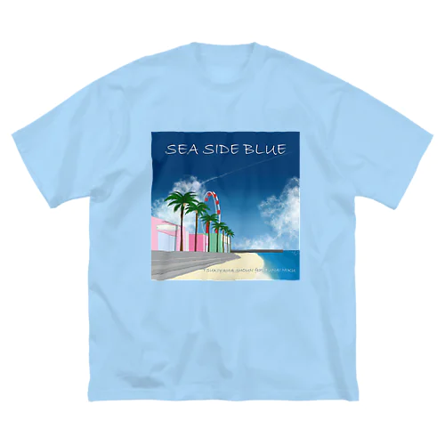 SEA SIDE BLUE feat.船井美玖/月山翔雲 OFFICIAL GOODS Big T-Shirt