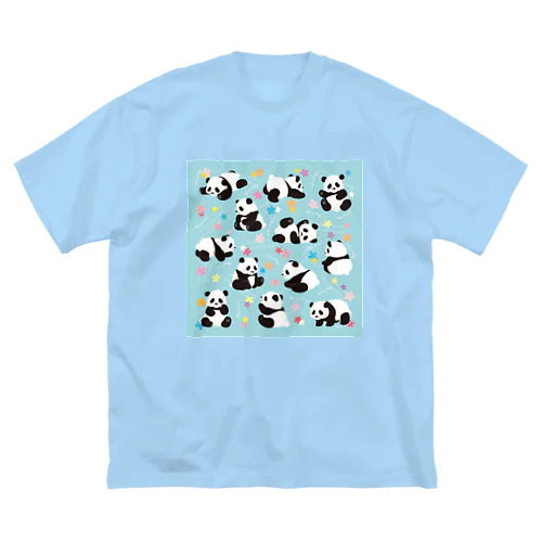 いろいろパンダくん Big T-Shirt