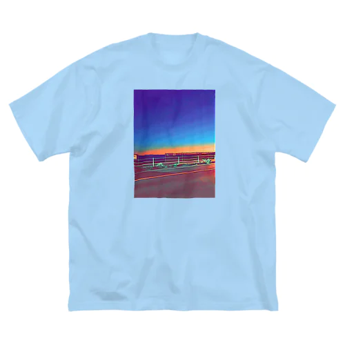 夕暮れ ビッグシルエットTシャツ