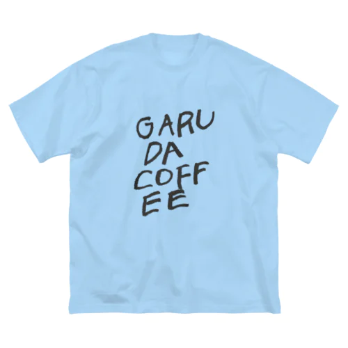 GARUDA COFFEEブラックロゴシリーズ ビッグシルエットTシャツ