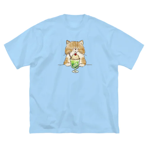 ぼくはこの夏クリームソーダに恋をする ビッグシルエットTシャツ