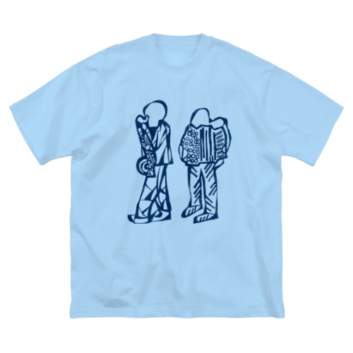 【audace × フクハラアキコ】laperirostum盤面柄 Big T-Shirt