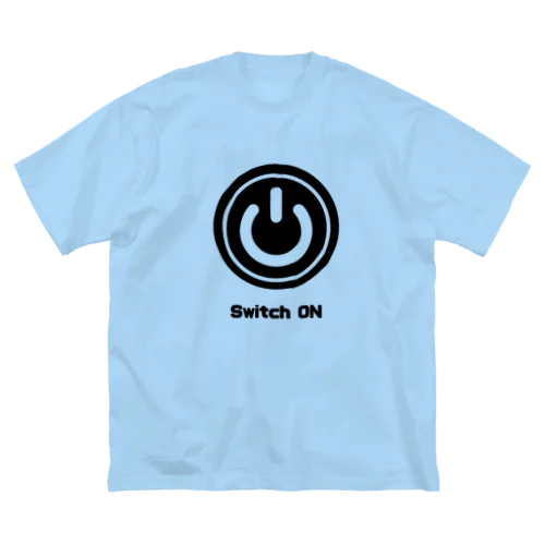 Switch ON Tシャツ ビッグシルエットTシャツ