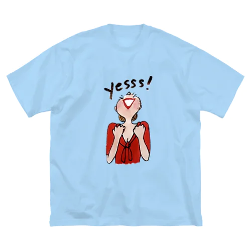 YES! ポジティブWoman Big T-Shirt