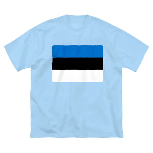 エストニアの国旗 Big T-Shirt
