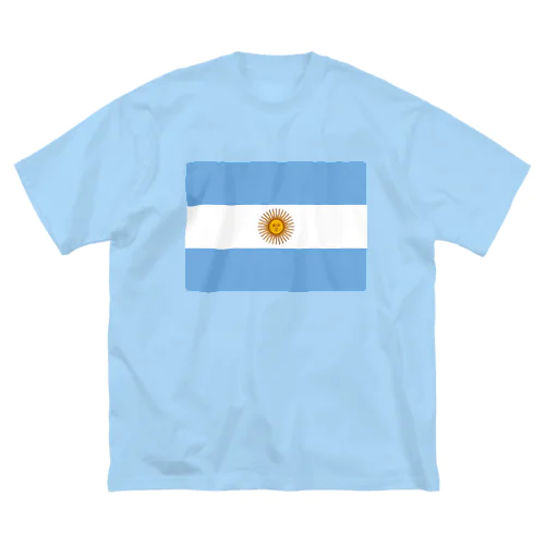 アルゼンチンの国旗 Big T-Shirt