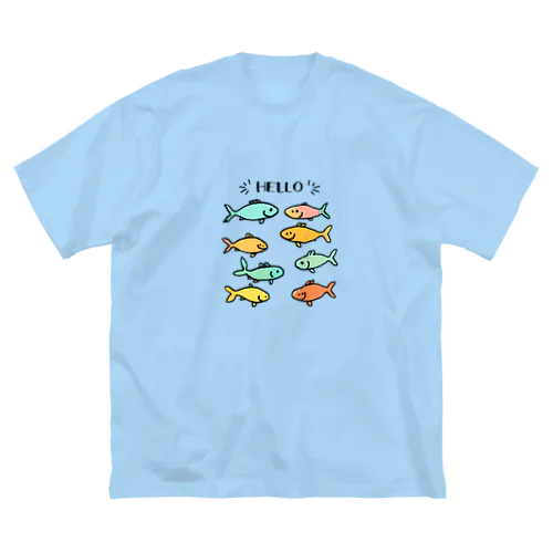 ハローさかなクン ビッグシルエットTシャツ