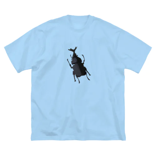 色紙カブトムシ ビッグシルエットTシャツ