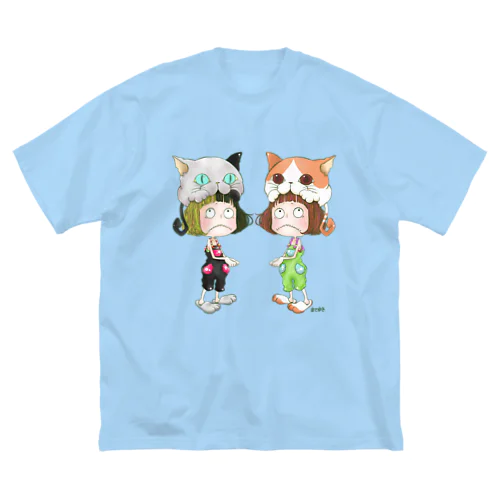 ガブねこズ ビッグシルエットTシャツ