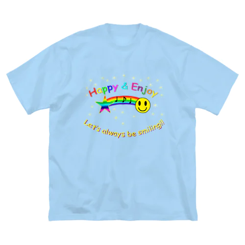 Happy & Enjoy♪ ビッグシルエットTシャツ