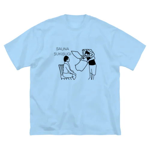 Sauna sukisugi ビッグシルエットTシャツ