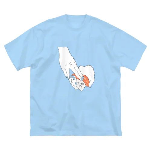 SUSHI-SHOKUNIN_Salmon Big T-Shirt