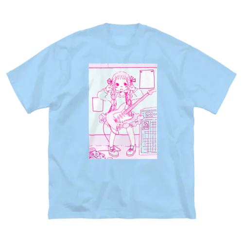 フェンダー少女 Big T-Shirt