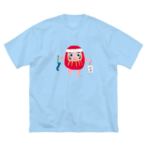 TOYTOY＜でっかいだるま＞ ビッグシルエットTシャツ