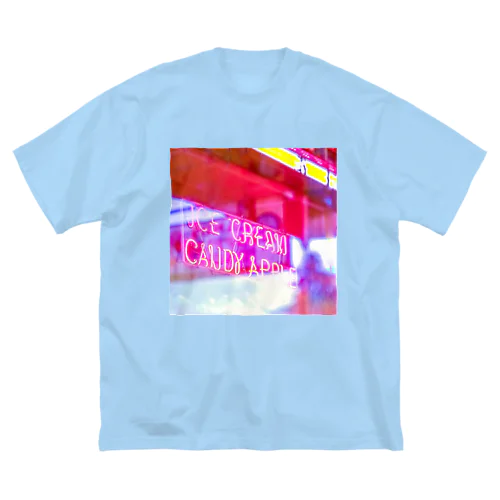 APPLE NEON マシカク Big T-Shirt