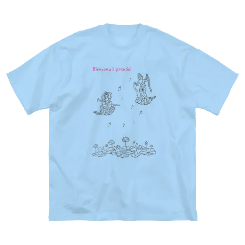 paradise ビッグシルエットTシャツ