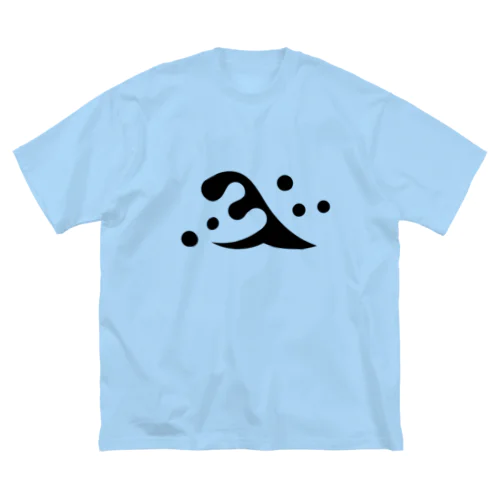 斎藤道三(二頭立波） 루즈핏 티셔츠