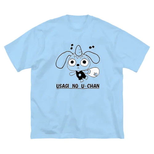 うさぎのうーちゃん ビッグシルエットTシャツ