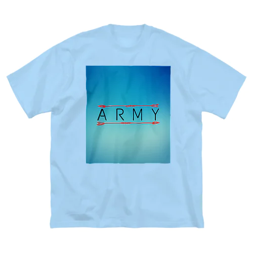 ARMY ビッグシルエットTシャツ