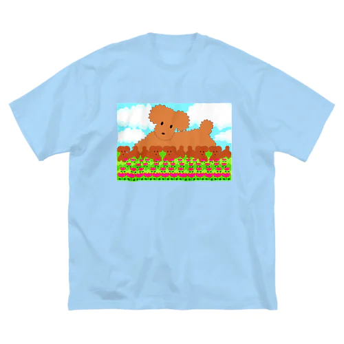 🐩picnicプードルファミリー🌷 Big T-Shirt