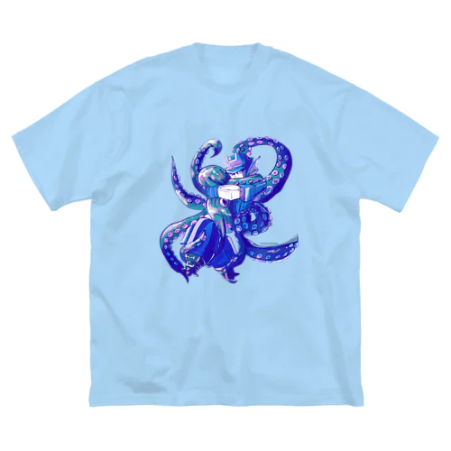 tentacles ビッグシルエットTシャツ