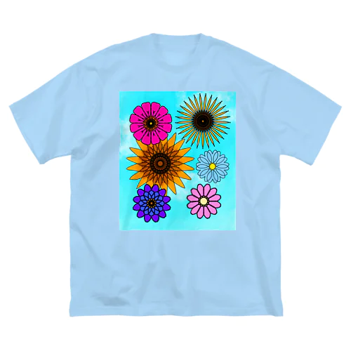 花 Big T-Shirt