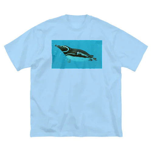 空飛ぶペンギン ビッグシルエットTシャツ