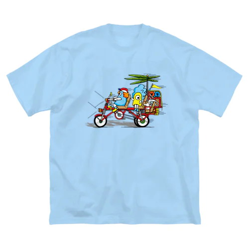 キャンプファミリー ビッグシルエットTシャツ