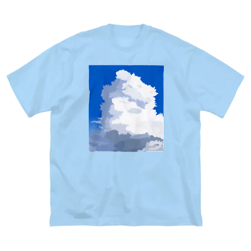 もくもく積乱雲 ビッグシルエットTシャツ