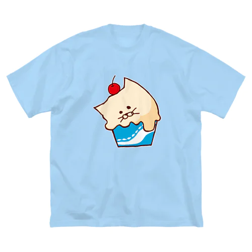 かっぷにゃいすくりーむ ビッグシルエットTシャツ