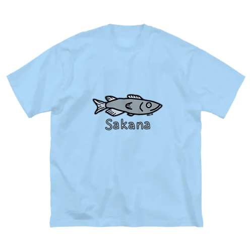 Sakana (魚) 色デザイン Big T-Shirt