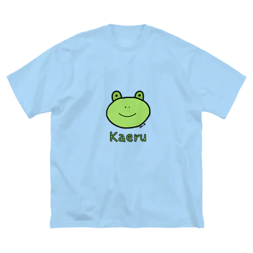 Kaeru (カエル) 色デザイン ビッグシルエットTシャツ