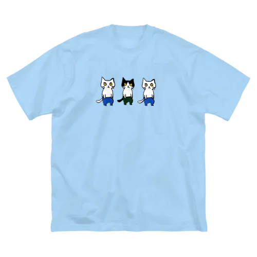 猫ポッケさん Big T-Shirt