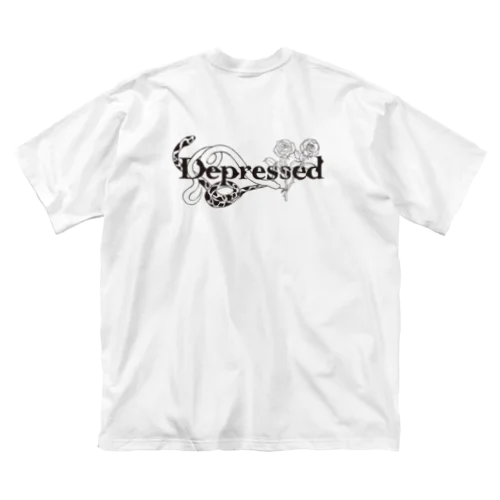 Depressed（鬱屈） ビッグシルエットTシャツ