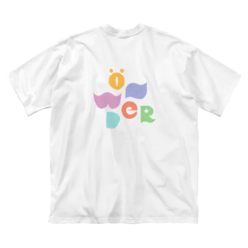 Wo(a)nder ビッグシルエットTシャツ